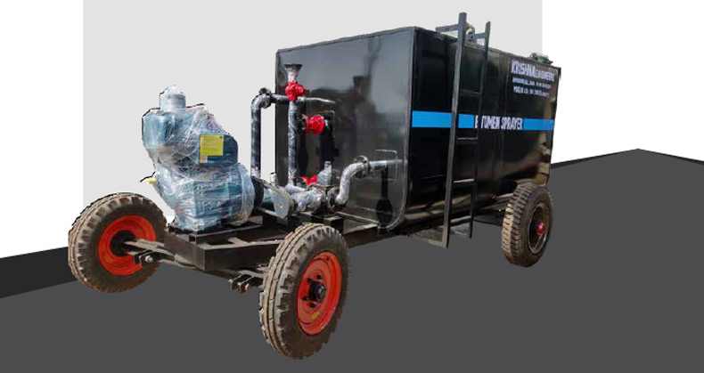 bitumen-emulsion-sprayer-with-compressor